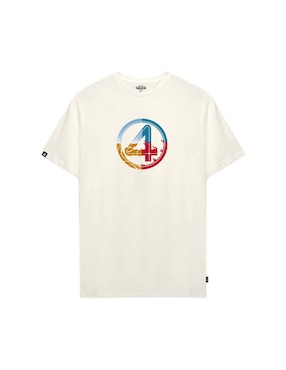 Playera Fantastic Four los 4 fantásticos cuello redondo para hombre