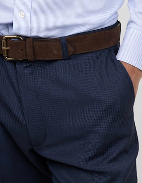 Pantalón de vestir slim El Ganso de lana para hombre