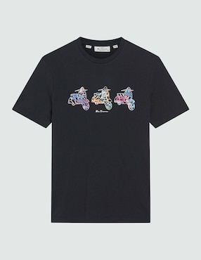 Playera Ben Sherman urbano cuello redondo para hombre