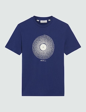 Playera Ben Sherman moderno cuello redondo para hombre