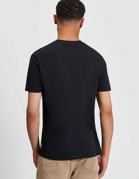 Playera Ben Sherman contemporáneo cuello redondo para hombre