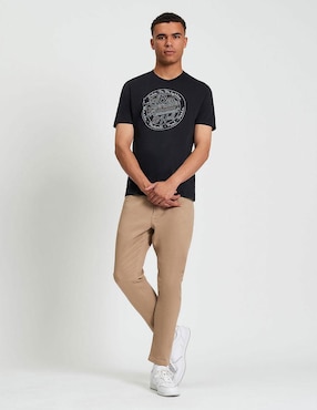 Playera Ben Sherman contemporáneo cuello redondo para hombre