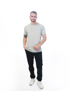 Playera Indicum Denim básicos cuello redondo para hombre