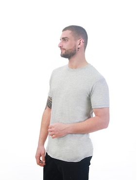 Playera Indicum Denim básicos cuello redondo para hombre