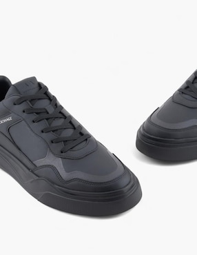 Tenis de piel Armani exchange xux219 para hombre