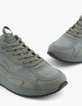 Tenis de gamuza Armani exchange XUX228 - 00239 para hombre