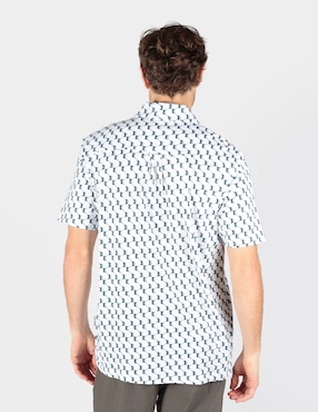Camisa business casual Ben Sherman manga corta para hombre