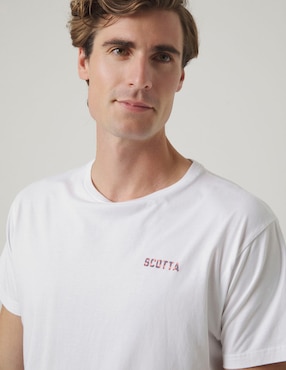 Playera Scotta cuello redondo para hombre