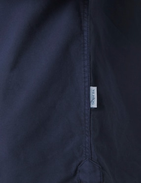 Camisa casual Scotta de algodón manga larga para hombre