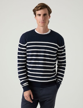 Suéter Scotta cuello redondo para hombre