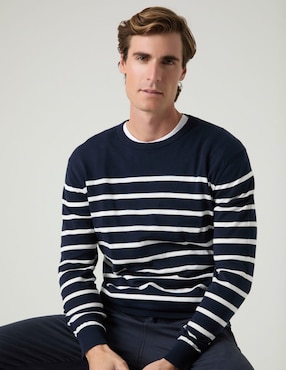 Suéter Scotta cuello redondo para hombre
