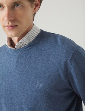 Suéter Scotta cuello redondo para hombre