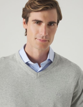 Suéter Scotta cuello v para hombre