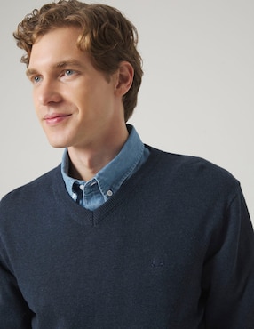 Suéter Scotta cuello V para hombre