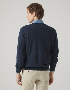 Suéter Scotta cuello V para hombre