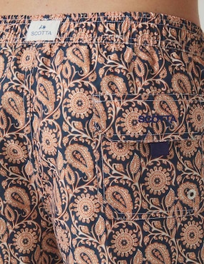 Traje de baño Scotta con bolsillos para hombre