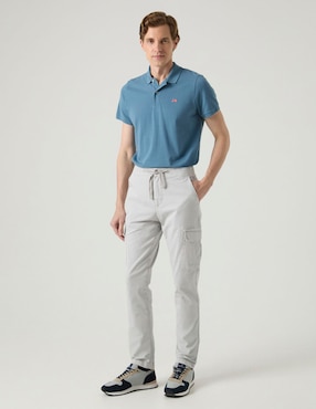 Pantalón cargo straight Scotta de algodón para hombre