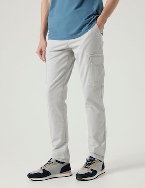 Pantalón cargo straight Scotta de algodón para hombre