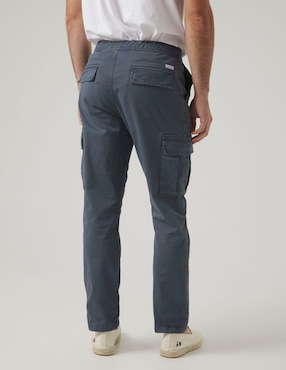 Pantalón casual cargo straight Scotta de algodón para hombre