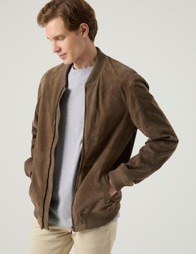 Chamarra casual Scotta con bolsillos para hombre