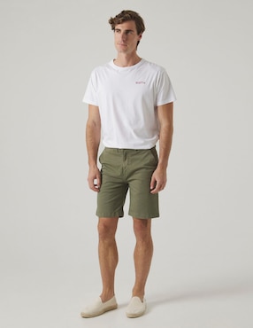 Bermuda Scotta de algodón para hombre