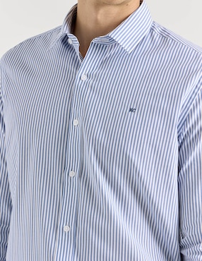 Camisa casual Kenneth Cole manga larga para hombre