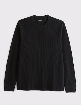 Playera Abercrombie & Fitch cuello redondo para hombre