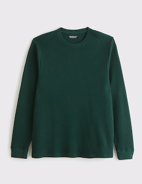 Playera Abercrombie & Fitch cuello redondo para hombre