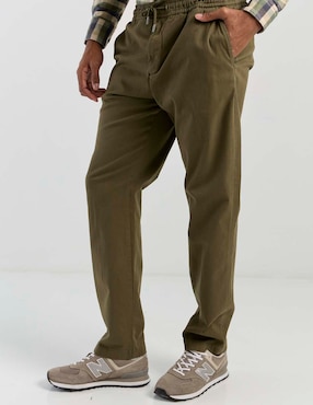 Pantalón chino regular Guess de algodón para hombre