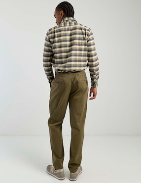 Pantalón chino regular Guess de algodón para hombre