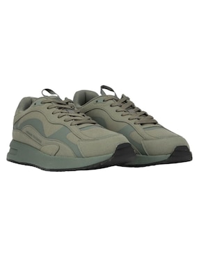 Tenis Armani Exchenge sneaker clasico para hombre