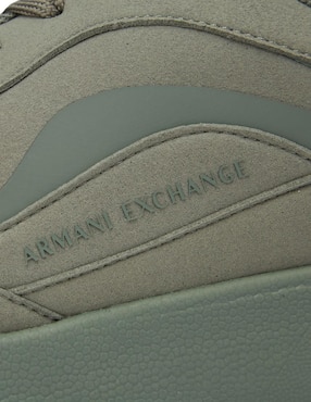Tenis Armani Exchenge sneaker clasico para hombre