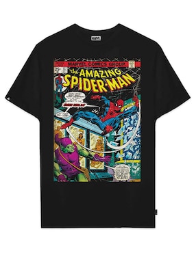 Playera Spider-Man cuello redondo para hombre