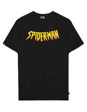 Playera Spider-Man cuello redondo para hombre