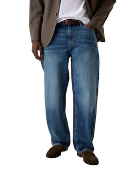 Jeans straight Guess M6RA0PD6430-OLYM deslavado para hombre