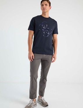 Playera Guess cuello redondo para hombre