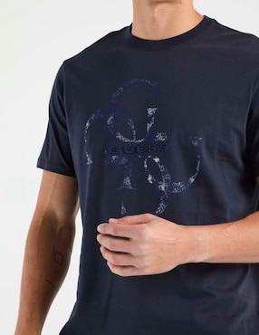 Playera Guess cuello redondo para hombre