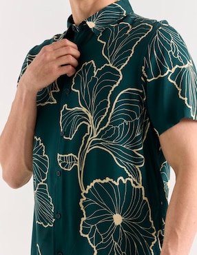 Camisa casual Guess manga corta para hombre