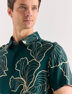Camisa casual Guess manga corta para hombre