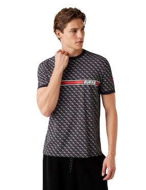Playera Guess cuello redondo para hombre