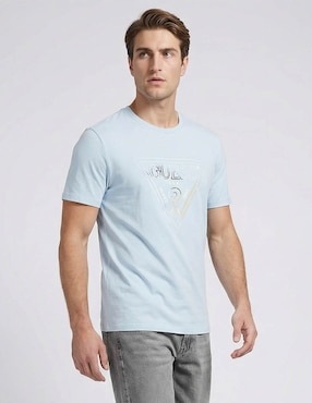 Playera Guess cuello redondo para hombre