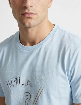 Playera Guess cuello redondo para hombre