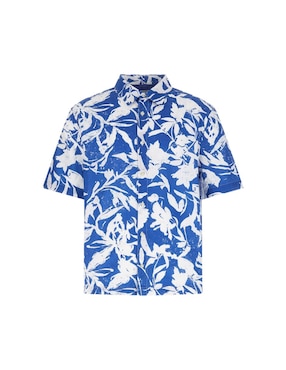 Camisa Guess de algodón manga corta para hombre