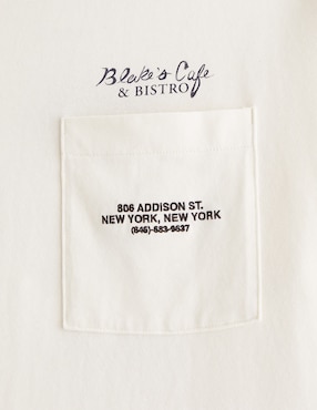 Playera Abercrombie & Fitch BS25 cuello redondo para hombre