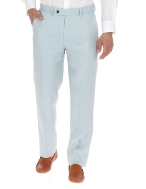 Pantalón de vestir recto Camasha de lino para hombre