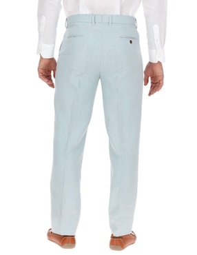 Pantalón de vestir recto Camasha de lino para hombre