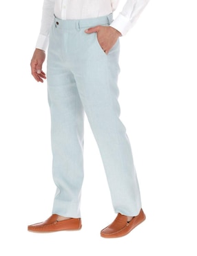 Pantalón de vestir recto Camasha de lino para hombre