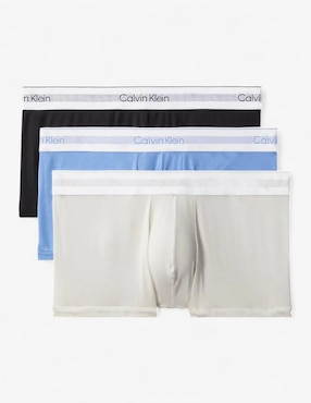 Set bóxer trunk Calvin Klein para hombre 3 piezas