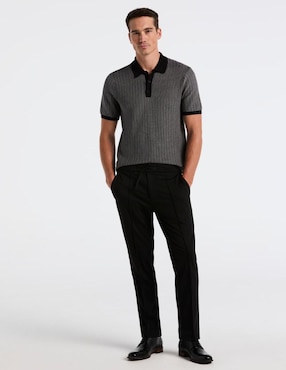 Playera tipo polo Perry Ellis para hombre