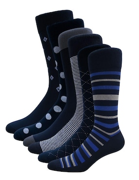 Set de calceta diabético Specialized Socks de algodón para hombre 6 pares